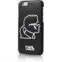 Karl Lagerfeld Hard Case Head Punk maskica za iPhone 6 / 6S - crna