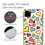 Mekana 3D prozirna maskica za iPhone 11 Pro - šareno srce