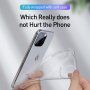 Baseus prozirna maskica od mekane plastike za iPhone 11 Pro Max - crna