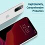 Baseus silikonska prozirna maskica za iPhone 11 Pro Max - bijela