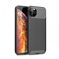 maskica teksture karbonskih vlakana za iPhone 11 Pro Max - crna