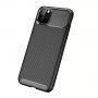 maskica teksture karbonskih vlakana za iPhone 11 Pro Max - crna