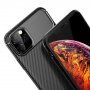 maskica teksture karbonskih vlakana za iPhone 11 Pro Max - crna