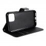 Flip futrola s postoljem Do not touch my phone za iPhone 11 Pro - crna