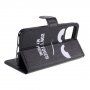 Flip futrola s postoljem Do not touch my phone za iPhone 11 Pro - crna