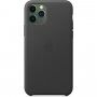 Originalna Apple kožna maskica za iPhone 11 Pro Max - crni