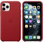 Originalna Apple kožna maskica za iPhone 11 Pro Max - crveni