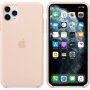 Originalna Apple silikonska maskica za iPhone 11 Pro Max - pješčano ružičasta