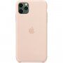 Originalna Apple silikonska maskica za iPhone 11 Pro Max - pješčano ružičasta