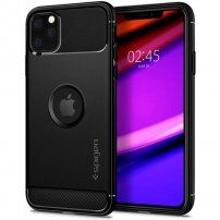 Spigen Rugged Armor maskica za iPhone 11 Pro Max - crni