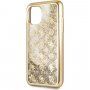 Guess 4G Peony Glitter maskica sa šljokicama za iPhone 11 Pro Max - zlatni