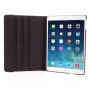 Zakretna 360° zaštitna futrola za iPad 9,7" (2017/2018) / Air 1 / 2 / Pro 9,7" - ljubičasti