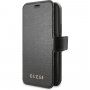 Guess IriDescent Book flip futrola za iPhone 11 - crno