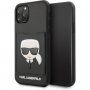 Karl Lagerfeld maskica s utrom za karticu za iPhone 11 Pro Max - crni
