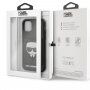 Karl Lagerfeld maskica s utrom za karticu za iPhone 11 Pro Max - crni