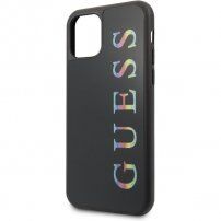 Guess Multicolor Glitter maskica za iPhone 11 Pro Max - crni