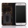 Flip futrola s mramornim uzorkom za iPhone SE (2020/2022) / 8 / 7 - crno