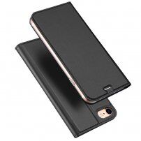 Dux Ducis flip futrola s postoljem za iPhone SE (2020/2022) / 8 / 7 - tamno sivo