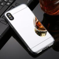 Maskica ogledalo za iPhone XS Max - srebrni