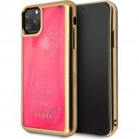 Guess pješčani sat maskica što svijetli u mraku za iPhone 11 Pro Max - ružičasti