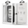 Karl Lagerfeld flip futrola s utorima za kartice za iPhone 11 - crno