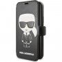 Karl Lagerfeld Ikonik flip futrola za iPhone 11 - crno