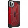 UAG Plasma odoljiva maskica za iPhone 11 Pro Max - crveni
