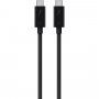 Belkin ThunderBolt 3 (USB-C / USB-C) podatkovni kabel za napajanje za iPhone / iPad / MacBook / AirPods - 0,8 m - crni