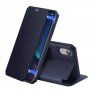 Dux Ducis flip futrola s utorom za kartice za iPhone XR - plavo