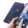Dux Ducis flip futrola s utorom za kartice za iPhone XR - plavo