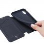 Dux Ducis flip futrola s utorom za kartice za iPhone XR - plavo