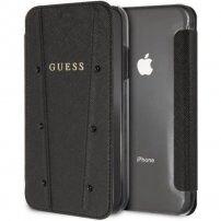 Guess Kaia Book case futrola za iPhone XS Max - crna