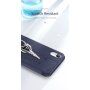 Dux Ducis flip futrola s utorom za kartice za iPhone XR - plavo