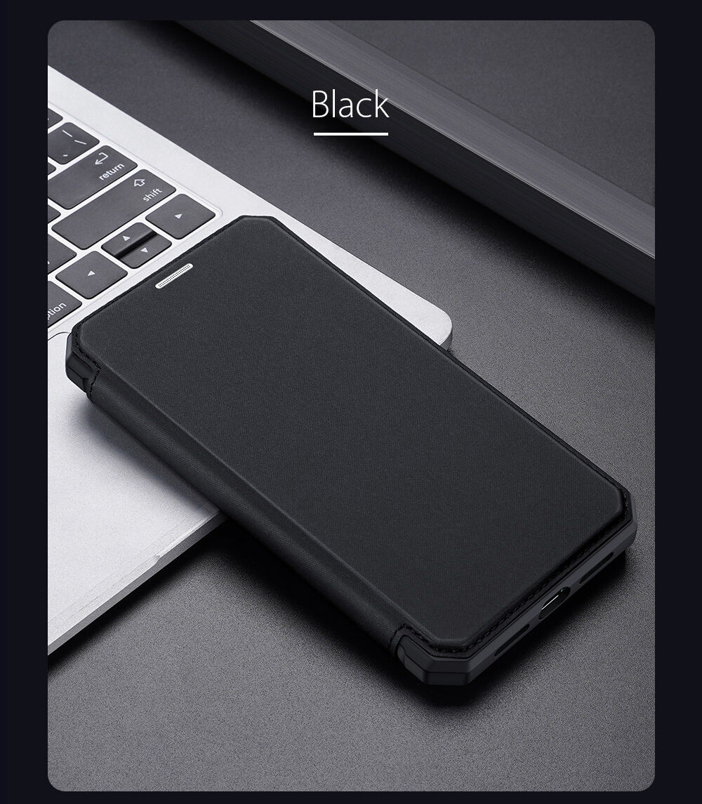 Dux Ducis flip futrola s utorom za kartice za iPhone XR - plavo