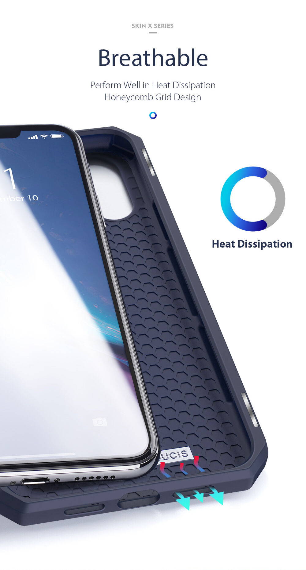 Dux Ducis flip futrola s utorom za kartice za iPhone XR - ružičasto