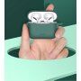 Usams silikonsko kućište s karabinom za AirPods Pro - žuti