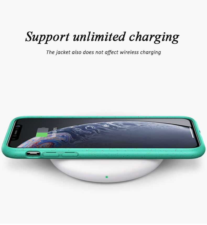 Matný eko razgradiva maskica za iPhone 11 Pro - crvena