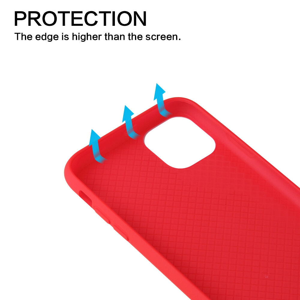Howmark meka gumena maskica za iPhone 11 Pro Max - ružičasta