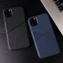 maskica s teksturom kože od mekane plastike za iPhone 11 Pro Max - plava