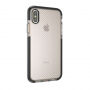 maskica za iPhone XS / iPhone X s ojačanim okvirom i zaštitom od pada - Crnobijeli