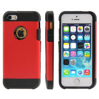 Super otporna "Armor" maskica za iPhone 5 / 5S / SE (2016) - crvena