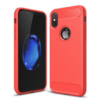 Izdržljiva maska za iPhone X / XS - crvena