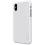 NILLKIN stražnja maskica sa zaštitom zaslona za Apple iPhone XS / iPhone X - bijela