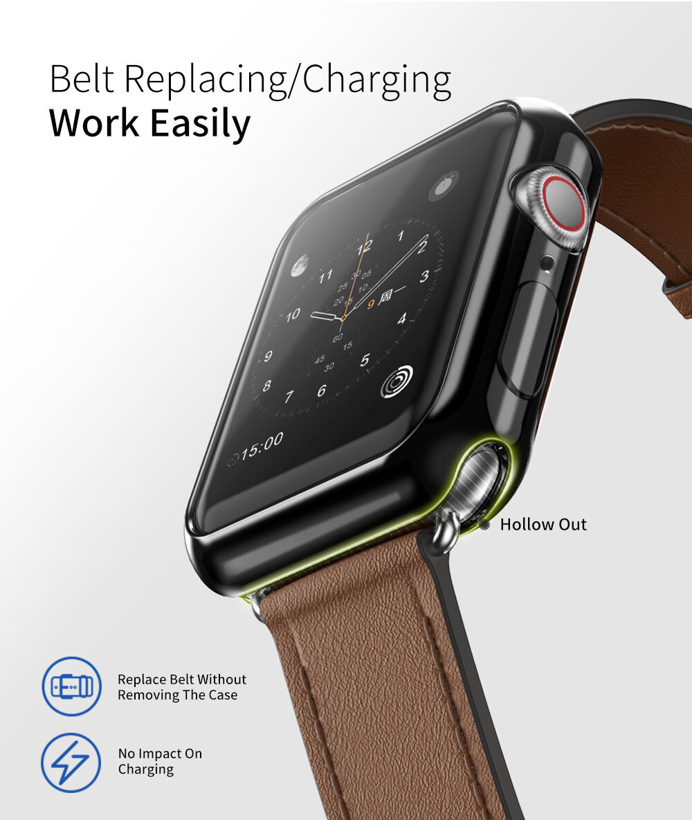 Dux Ducis zaštitna torbica za Apple Watch 44mm - roza