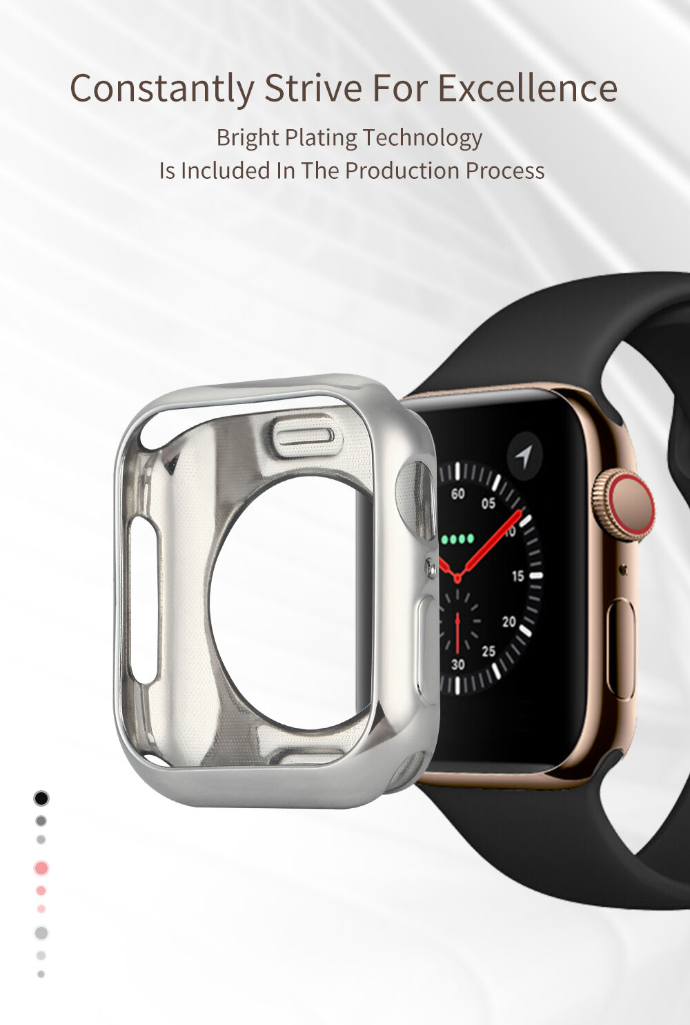 Dux Ducis zaštitna torbica za Apple Watch 40mm - crna