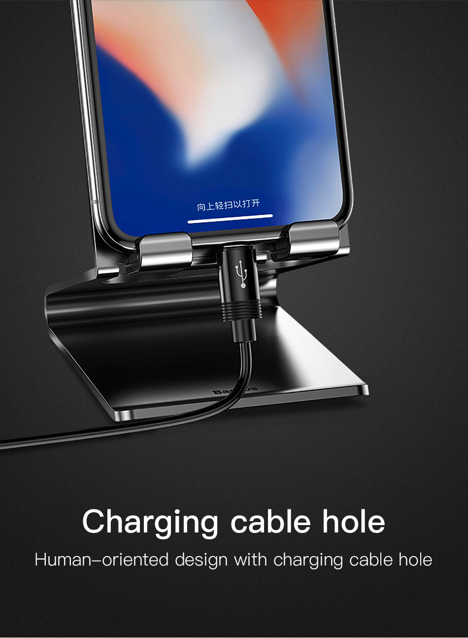 BASEUS elegantni stalak za iPhone - crna