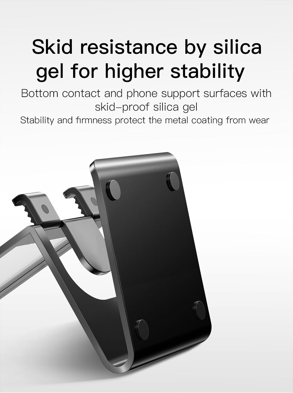 BASEUS elegantni stalak za iPhone - crna