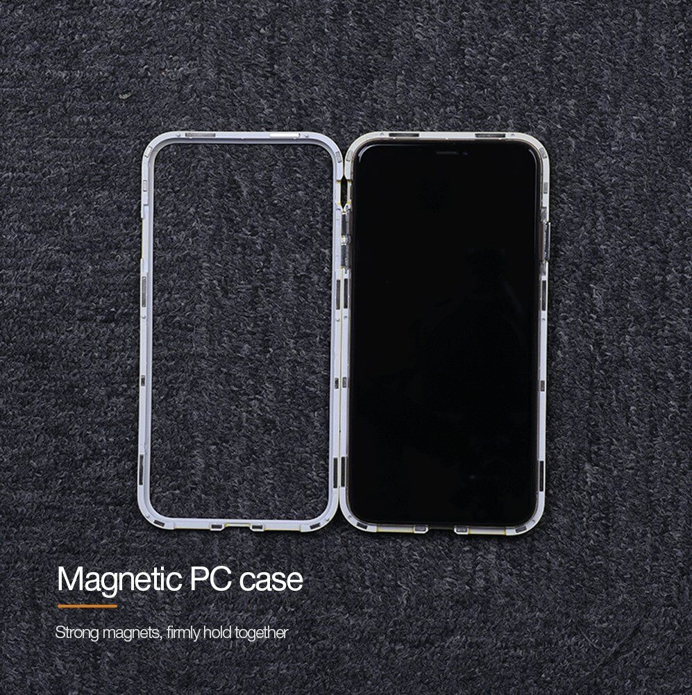 NILLKIN Ombre maskica za iPhone XS Max - ljubičasta