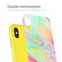 NILLKIN Ombre maskica za iPhone XS Max - ljubičasta