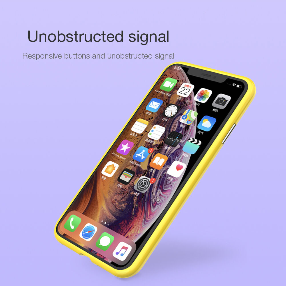 NILLKIN Ombre maskica za iPhone XS Max - ljubičasta